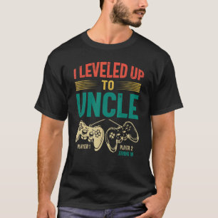T-shirt Mens I Leveled Up To Uncle 2023