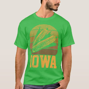 T-shirt Mens Iowa Agricole de maïs Vintage Agricole de maï