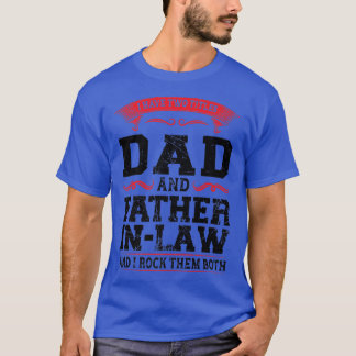 T-shirt Mens J'ai papa et père en droit dadinlaw 
