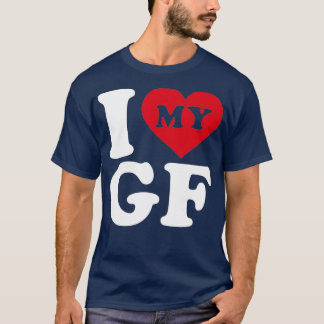 T-shirt Mens J'aime ma GF