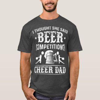 T-shirt Mens Je Pense Qu'Elle A Dit Concours De Bière Drôl
