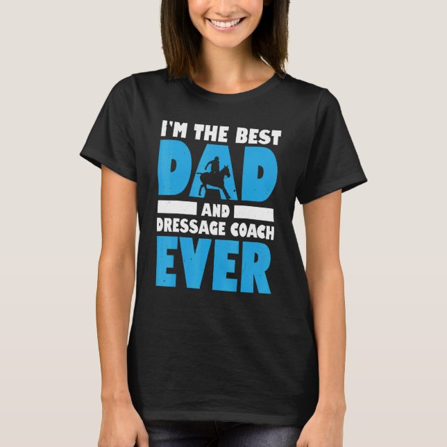 T-shirt Mens Je Suis Le Meilleur Entraîneur De Papa Et De  (Devant)
