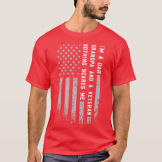 T-shirt Mens Je suis papa grand-père et un grand-père vété