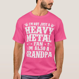 T-shirt Mens Je Suis Un Ventilateur Métal Lourd Un Grand-P