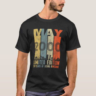 T-shirt Mens Juin 2000 Man Myth Legend 20th Birthday Gift