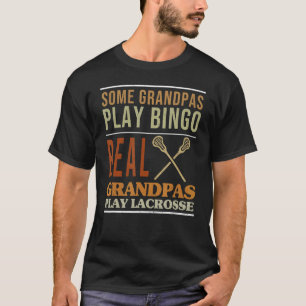 T-shirt Mens Lacrosse Entraînement Grand-père Lax Joueur G