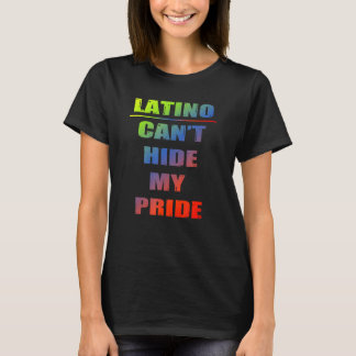 T-shirt Mens Latino Je Ne Peux Cacher Ma Fierté