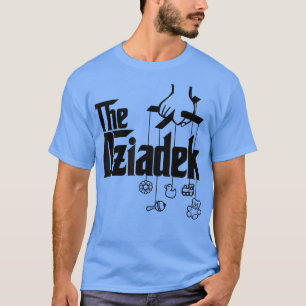 T-shirt Mens Le grand-père polonais Dziadek Baby shower