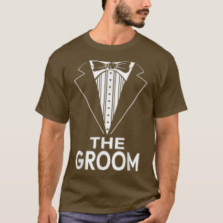 T-shirt Mens Le Mariage Mariage Groom