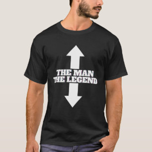 T-shirt Mens L'Homme La Légende L'Homme La Légende Homme