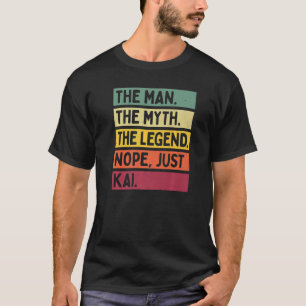 T-shirt Mens L'Homme Le Mythe La Légende Non Seulement Kai