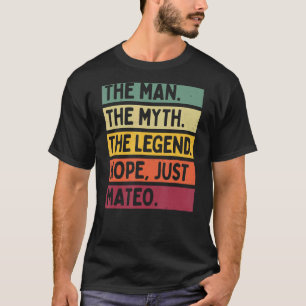 T-shirt Mens L'Homme Le Mythe La Légende Non Seulement Mat