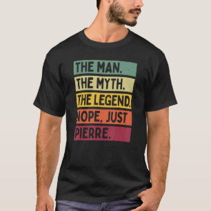 T-shirt Mens L'Homme Le Mythe La Légende Non Seulement Pie