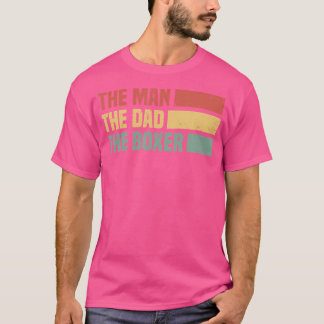 T-shirt Mens L'Homme Le Papa La Boxer - Boxe