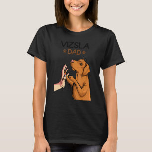 T-shirt Mens Magyar Vizsla Chien Papa