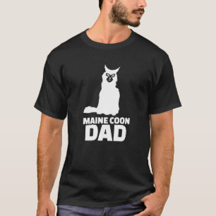 T-shirt Mens Maine Coon papa