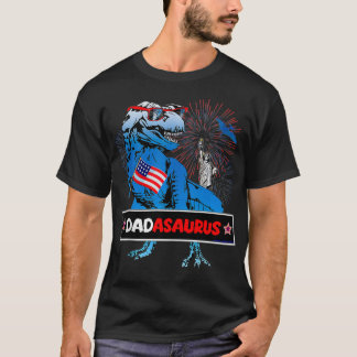 T-shirt Mens Matching Famille 4 juillet Patriotique DADASA