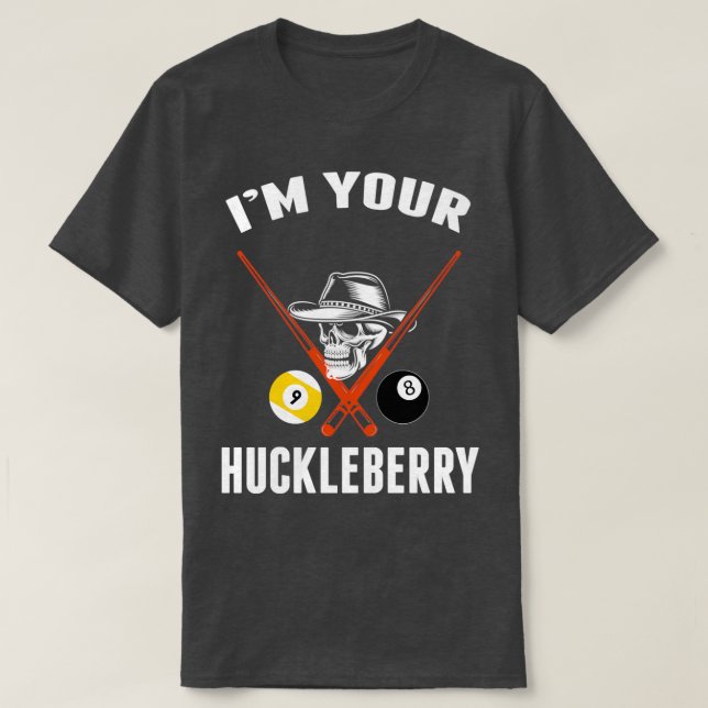 T-shirt Mens Meilleur IM Votre Huckleberry Funny Cool Bill (Design devant)