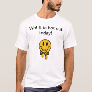 T-shirt Mens Melting visage sourire