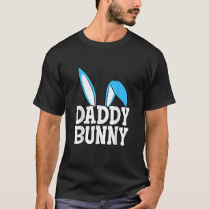 T-shirt Mens Mens Daddy Bunny Costume mignon Papa Famille
