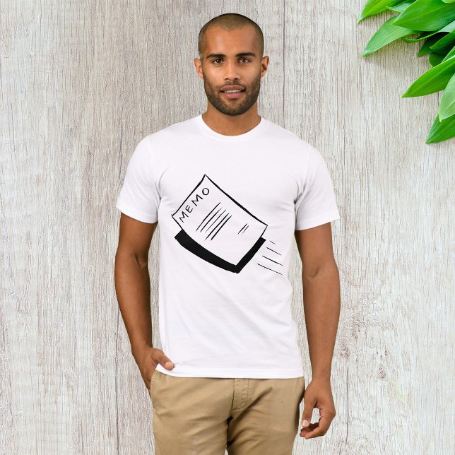 T-Shirt Mens Mens Noir Et Blanc (Créateur téléchargé)