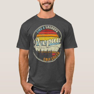 T-shirt Mens Mens PEEPAW Comme un grand-père SEULEMENT GLA