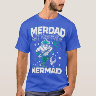 T-shirt Mens Merdad n'a pas de mal avec ma sirène sécurité