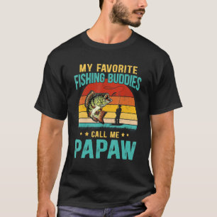 T-shirt Mens Mes Épouses De Pêche Préférées Appelez-Moi Pa