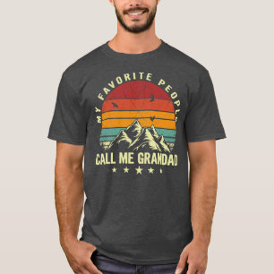 T-shirt Mens Mes Gens Favoris M'Appelent Grand Cool