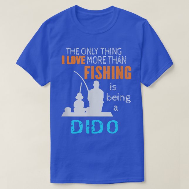 T-shirt Mens More Than Love Fishing Dido Ukraine Ukrainian (Design devant)
