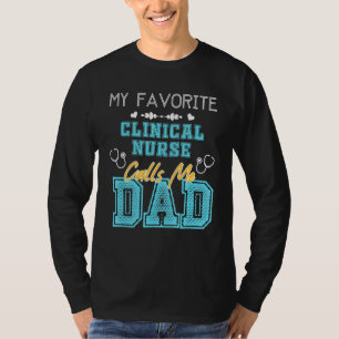 T-shirt Mens My Favorite Clinique Infirmière M'Appelle Pap