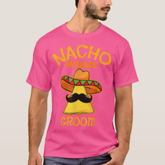 T-shirt Mens Nacho Groom Moyen De Mayo Meican Pères da