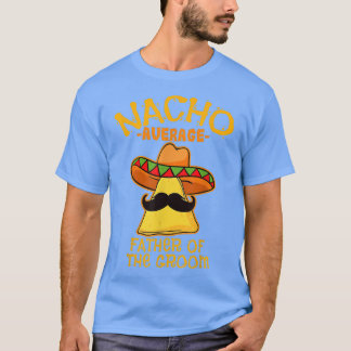 T-shirt Mens Nacho Père Moyen Du Groom De Mayo Mei