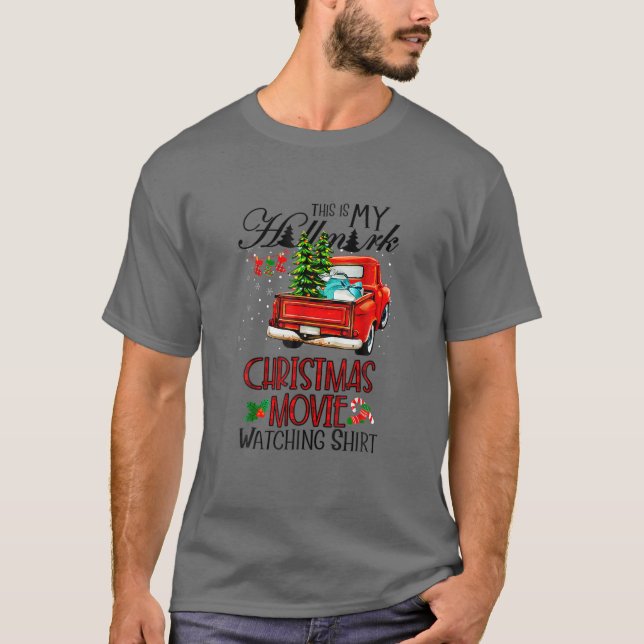T-shirt Mens Noël C'Est Mon Hä.Llmä.Rks Film Watchi (Devant)