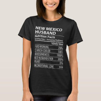 T-shirt Mens NOUVEAU MEXIQUE NM FAMILLE Nutrition Fiches M