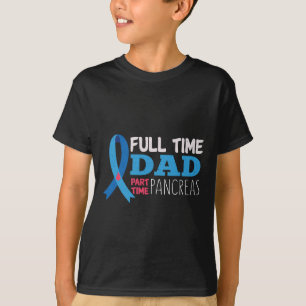 T-shirt Mens Novembre T1d Temps plein Papa temps partiel P