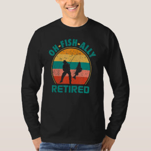 T-shirt Mens Oh Fish Ally Retraité Retraité 2022 Retraité