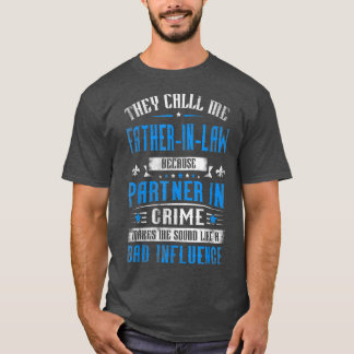 T-shirt Mens On M'Appelle PèreInLaw Parce Que Partenaire E