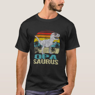 T-shirt Mens Opasaurus T Rex Dinosaur Opa Saurus Famille M