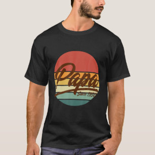 T-shirt Mens Papa Depuis 1950, 71E Anniversaire 71 Ans D