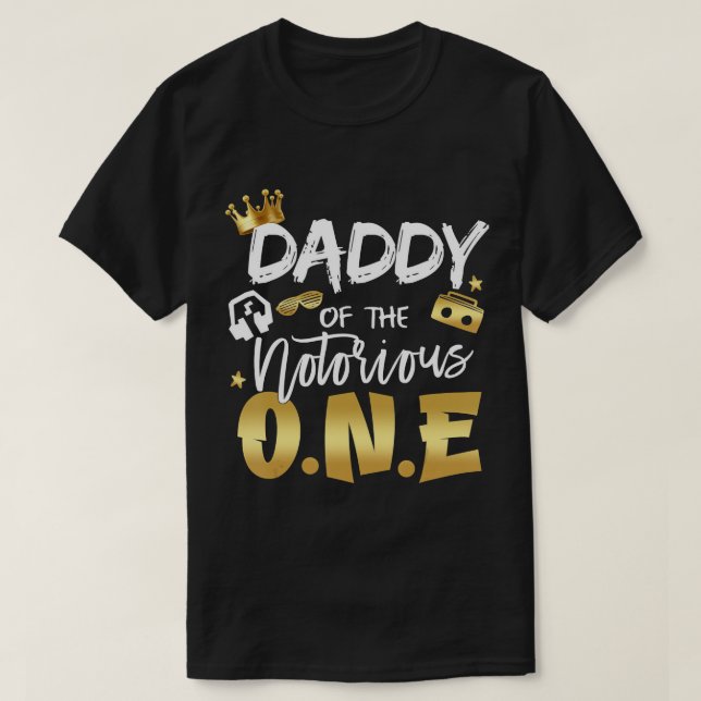 T-shirt Mens Papa Du Célèbre Un Vieux Hip hop De L'École (Design devant)