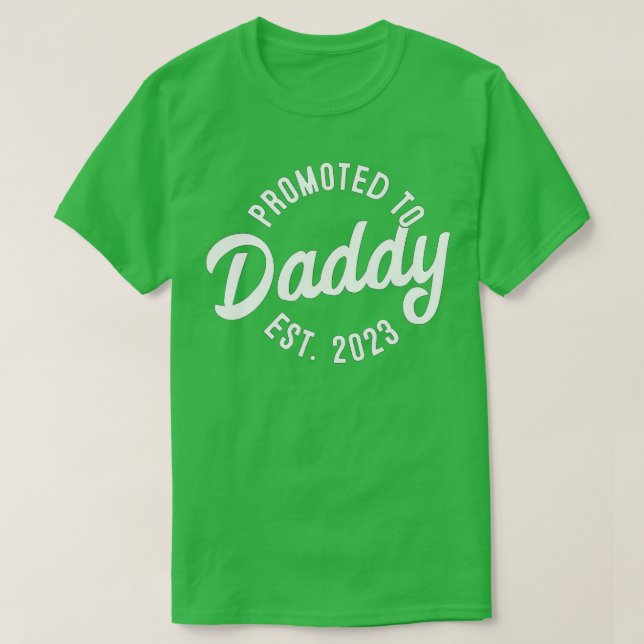 T-shirt Mens Papa Être Nouveau Papa Première Fois Père Pro (Design devant)