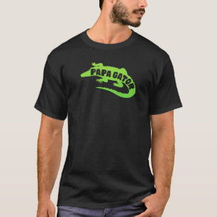 T-shirt Mens Papa Gator Papa Fête des pères Hommes Alligat