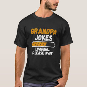 T-shirt Mens Papa Joke Chargement Amusant Humour Fête des