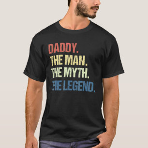 T-shirt Mens Papa L'Homme Le Mythe La Légende Hommes Pour 