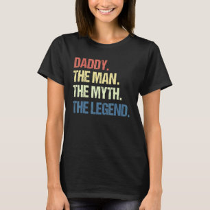 T-shirt Mens Papa L'Homme Le Mythe La Légende Hommes Pour