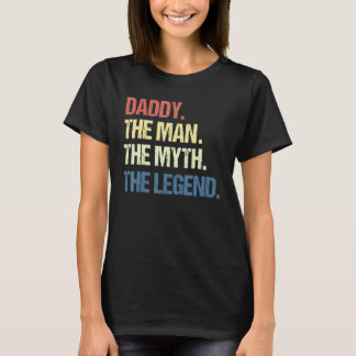 T-shirt Mens Papa L'Homme Le Mythe La Légende Hommes Pour