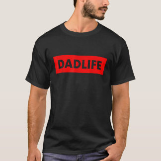 T-shirt Mens Papa Vie Drôle Papa Papa Papa Papa Papa Papa
