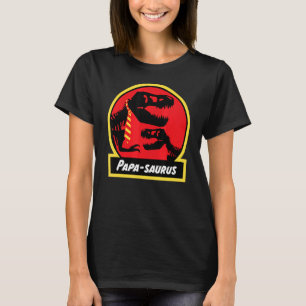 T-shirt Mens Papasaurus Dinosaur pour Dads Jurassic rex Ho