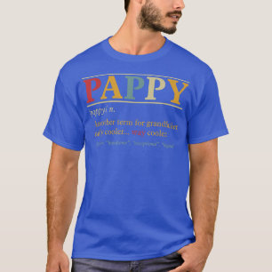 T-shirt Mens Pappy s grand-père Fête des pères drôle Pappy